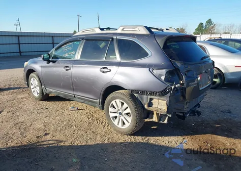 2015 Subaru Outback 2.5I Premium из США, поврежденный, VIN 4S4BSACC4F3340320